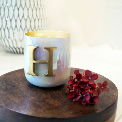 Initial Scented Candle