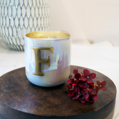 Initial Scented Candle