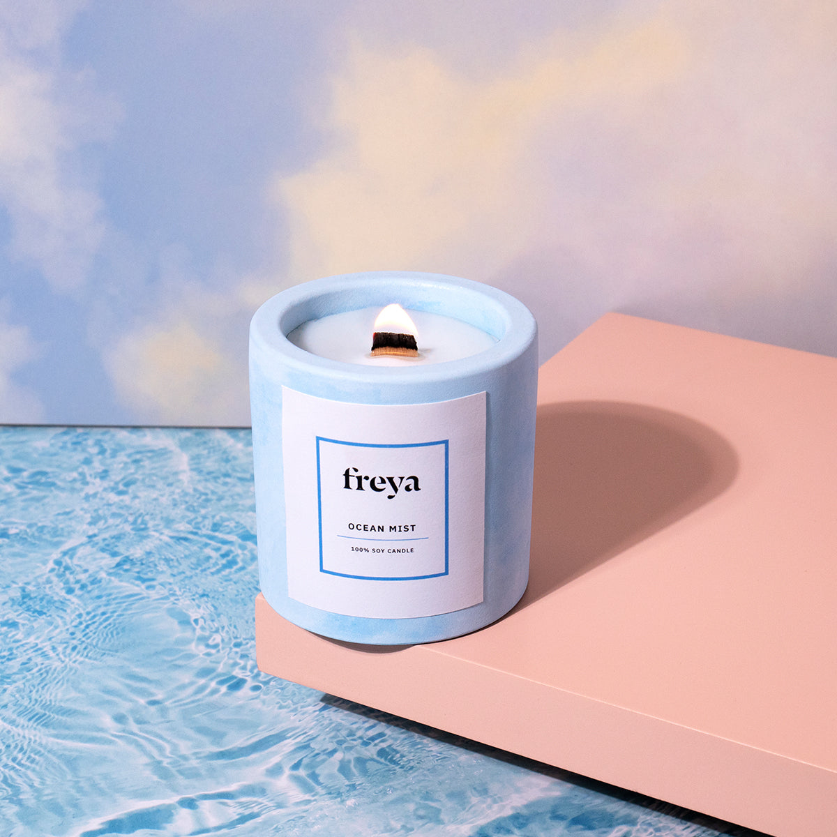 Ocean Mist Big Soy Candle