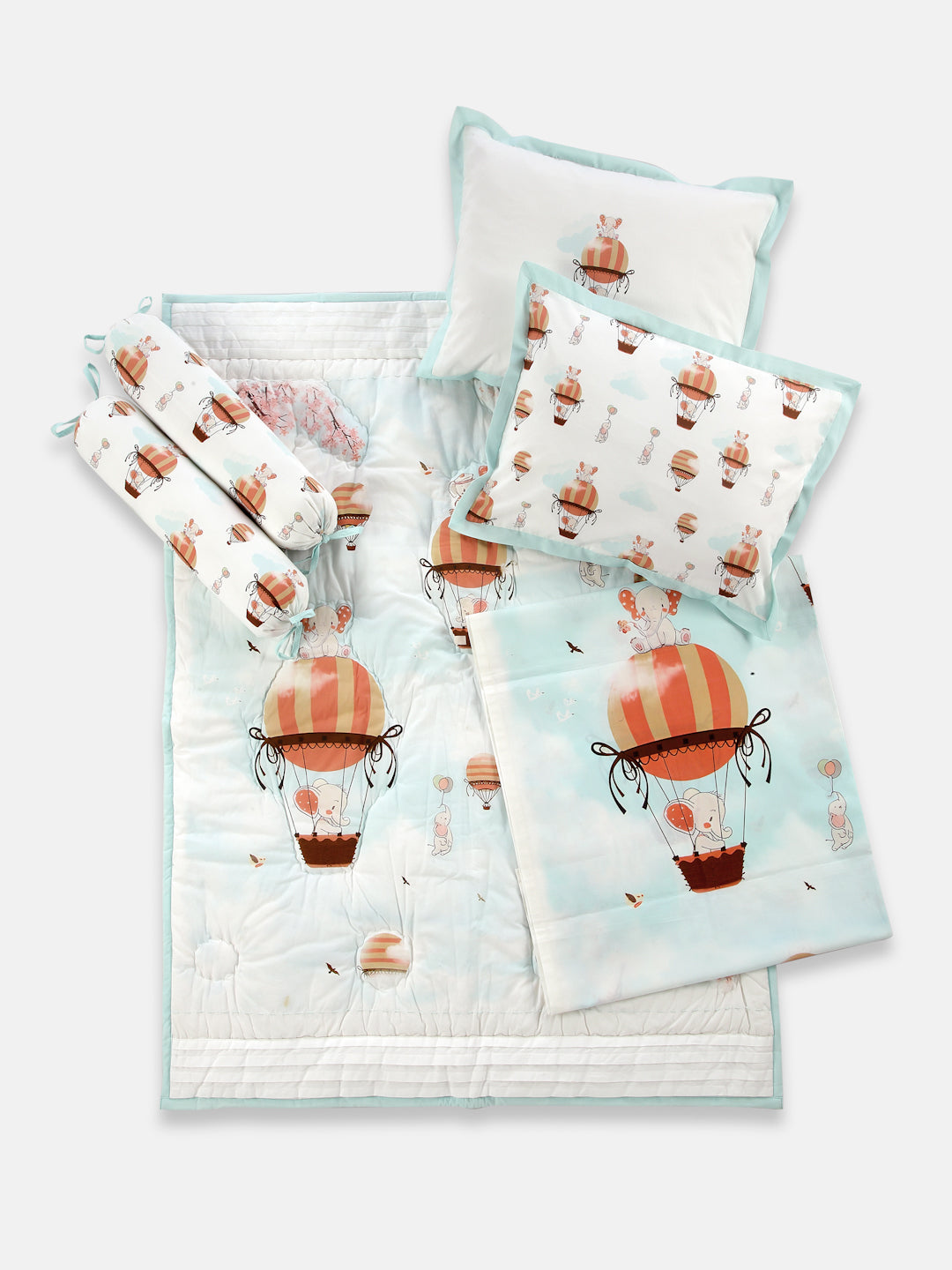 Bedding Set Pack Of 3 (Ele On The Balloon)