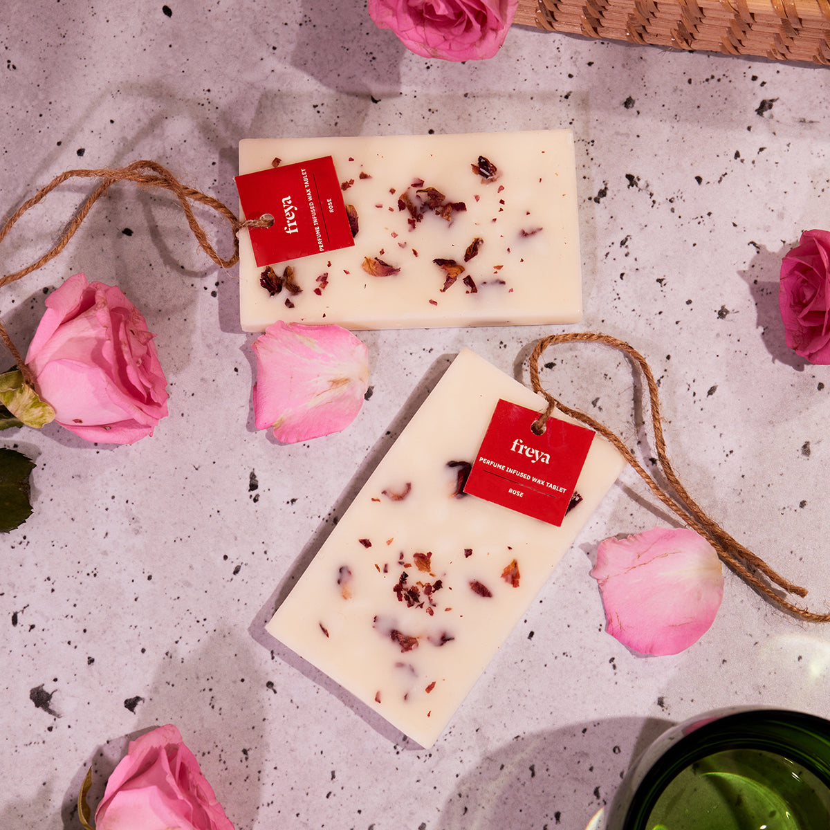 Rose | Perfume Infused Wax Tablets (Set of 2)