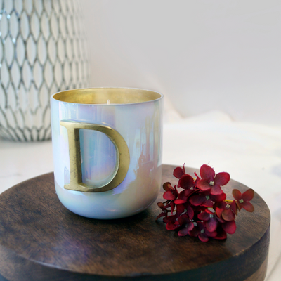 Initial Scented Candle